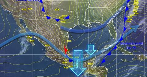 Prevalecerá evento de “Norte” en el Istmo y Golfo de Tehuantepec