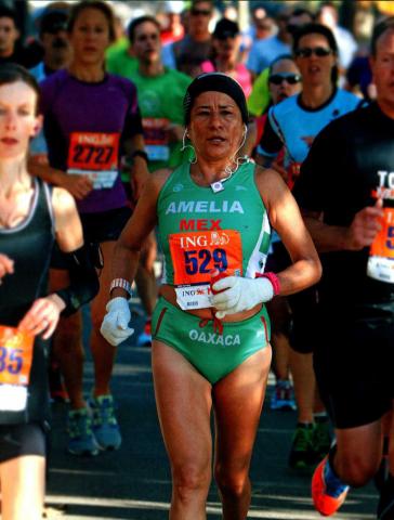 Amelia García, décima en Chicago