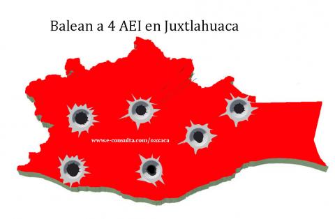 Emboscan a policías en Oaxaca